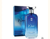 Ajmal Wave Eau de Parfum spray bottle, blue glass with pump and Wave label