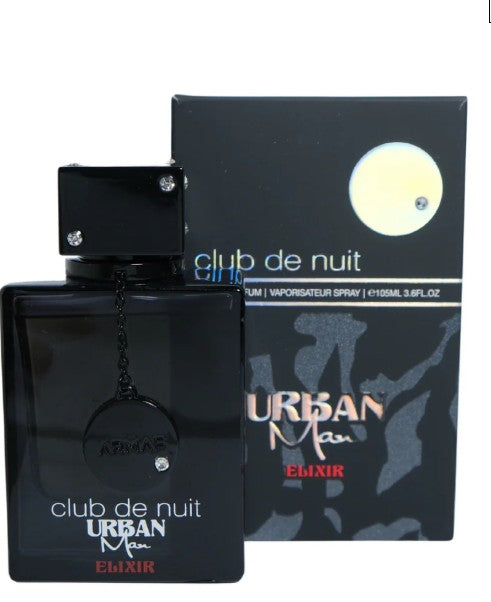 Armaf Club de Nuit Urban Man Elixir eau de parfum bottle with matching box