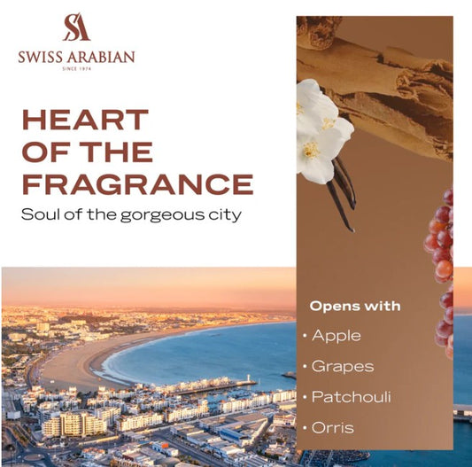 Swiss Arabian Essence Of Casablanca Extrait de Parfum(100ml)