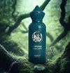Teal Lutfah Beyond Forever eau de parfum bottle with ornate cap, 80 ml