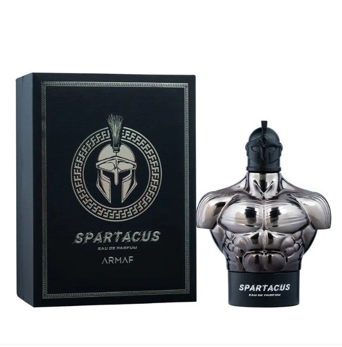 Armaf eau de parfum gift set with black box and chrome bottle with black cap