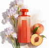 Reef Pesca eau de parfum bottle, 200 ml, orange cap and frosted orange body