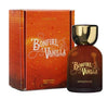 Mykonos Bonfire Vanilla extrait de parfum spray bottle with matching orange gift box