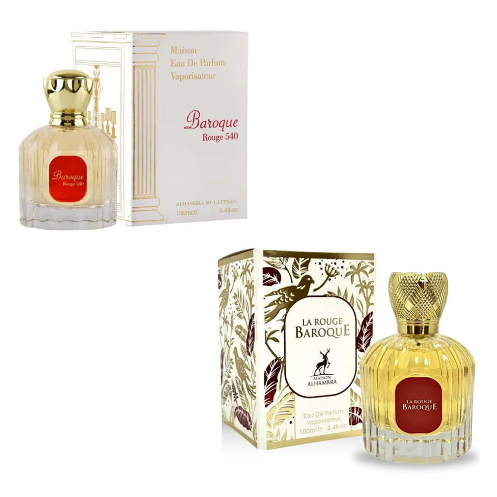 Maison Alhambra La Rouge Baroque Eau de Parfum for Unisex(100ml)