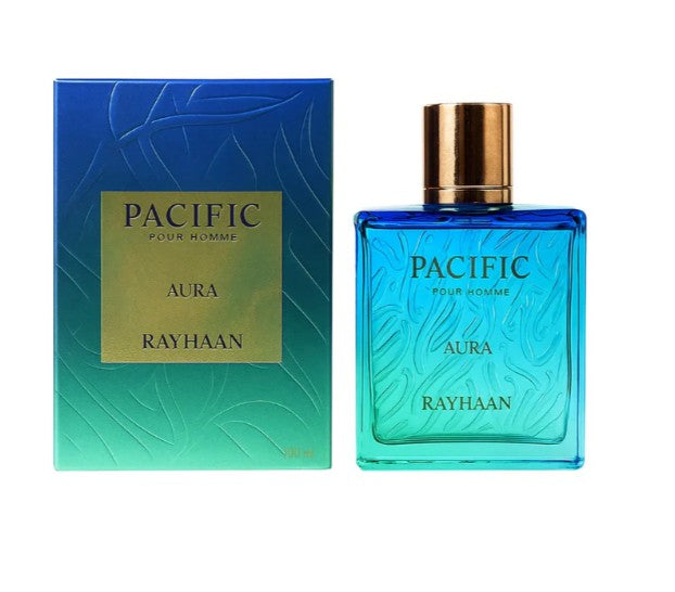 Rayhaan Pacific Aura Eau de Parfum for Men - 100ml