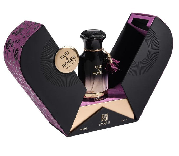Al Ahmed Oud and Roses Eau de Parfum for Unisex (100ml)
