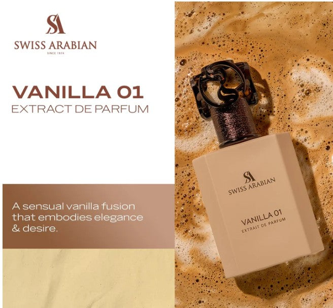 Swiss Arabian Vanilla 01 Eau de Parfum(new launch)