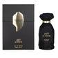 Arabiyat Prestige Al Noor eau de parfum set with box and black faceted bottle, gold cap