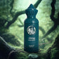 Teal Lutfah Beyond Forever eau de parfum bottle with ornate cap, 80 ml