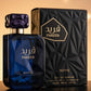 Riiffs Fareed Eau de Parfum bottle with gift box, 100ml, dark blue glass
