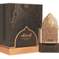 Nusuk Al Mukhtalif Signature Eau de Parfum boxed set with arched gold cap and dark bottle