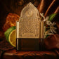 Nusuk Al Mukhtalif Signature Eau de Parfum bottle with gold patterned cap and dark glass