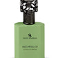 Swiss Arabian Patchouli 01 Extrait de Parfum in a light green bottle with a dark, ornate cap