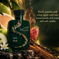 Hawas Boa Eau de Parfum bottle, dark green glass with coiled-serpent graphic, 100 ml.