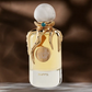 RIIFFS Taif 100ml extrait de parfum bottle with frosted sphere cap and turquoise center