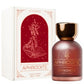 Aphrodite fragrance box and maroon 50 ml bottle with gold cap, APHRODITE MYKONOS