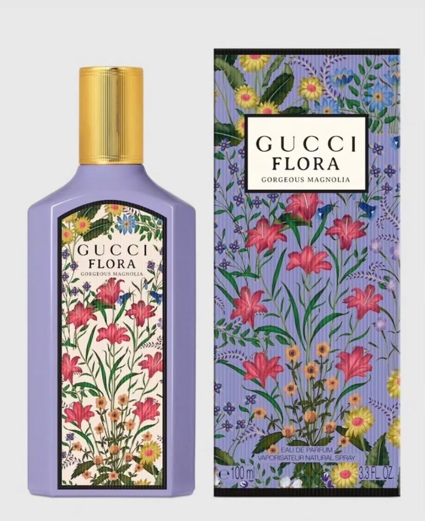 Gucci Flora Gorgeous Magnolia Eau de Parfum for Women - 100ml
