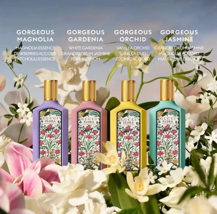 Gucci Flora Gorgeous Magnolia Eau de Parfum for Women - 100ml