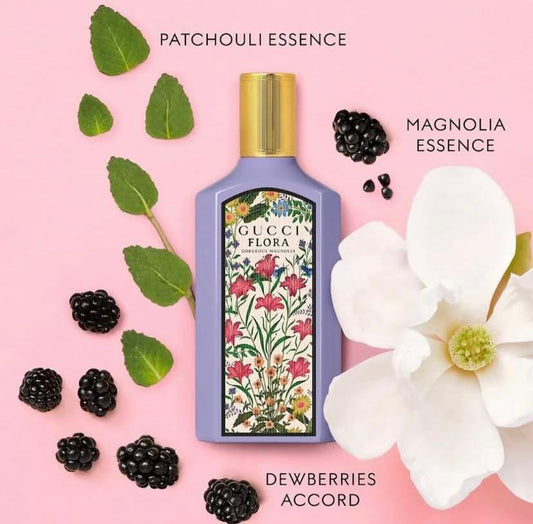 Gucci Flora Gorgeous Magnolia Eau de Parfum for Women - 100ml
