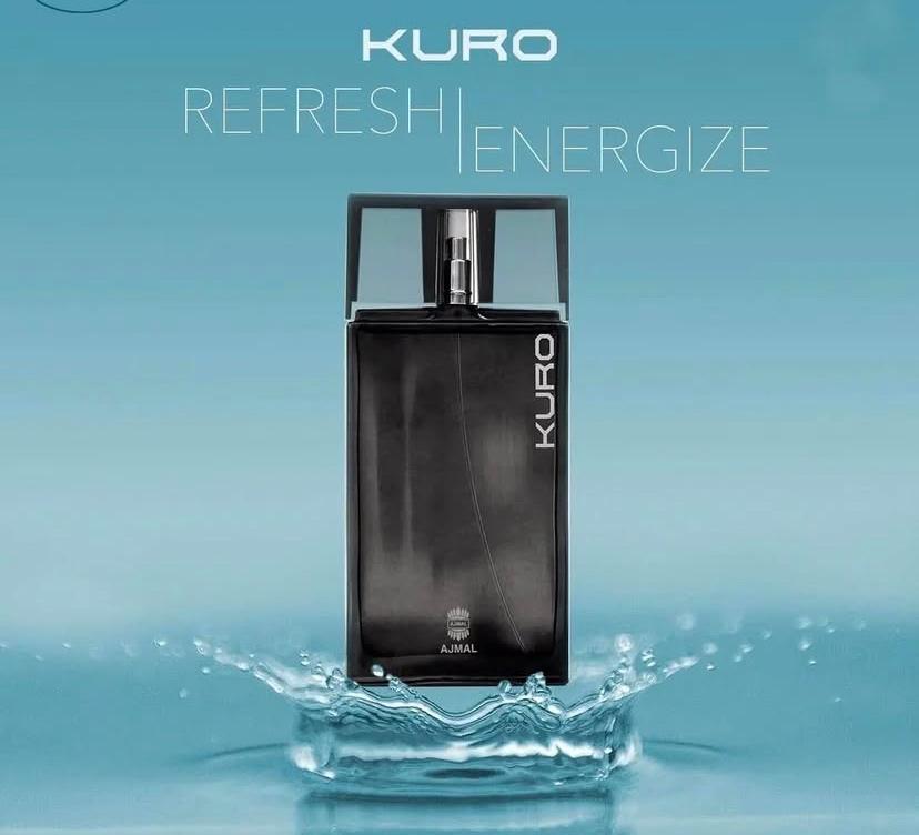 Ajmal Kuro Eau de Parfum for Unisex - 100ml