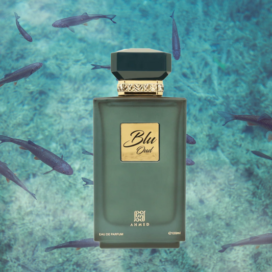 Ahmed Al Maghribi Blue Oud Eau de Parfum for Unisex(100ml)