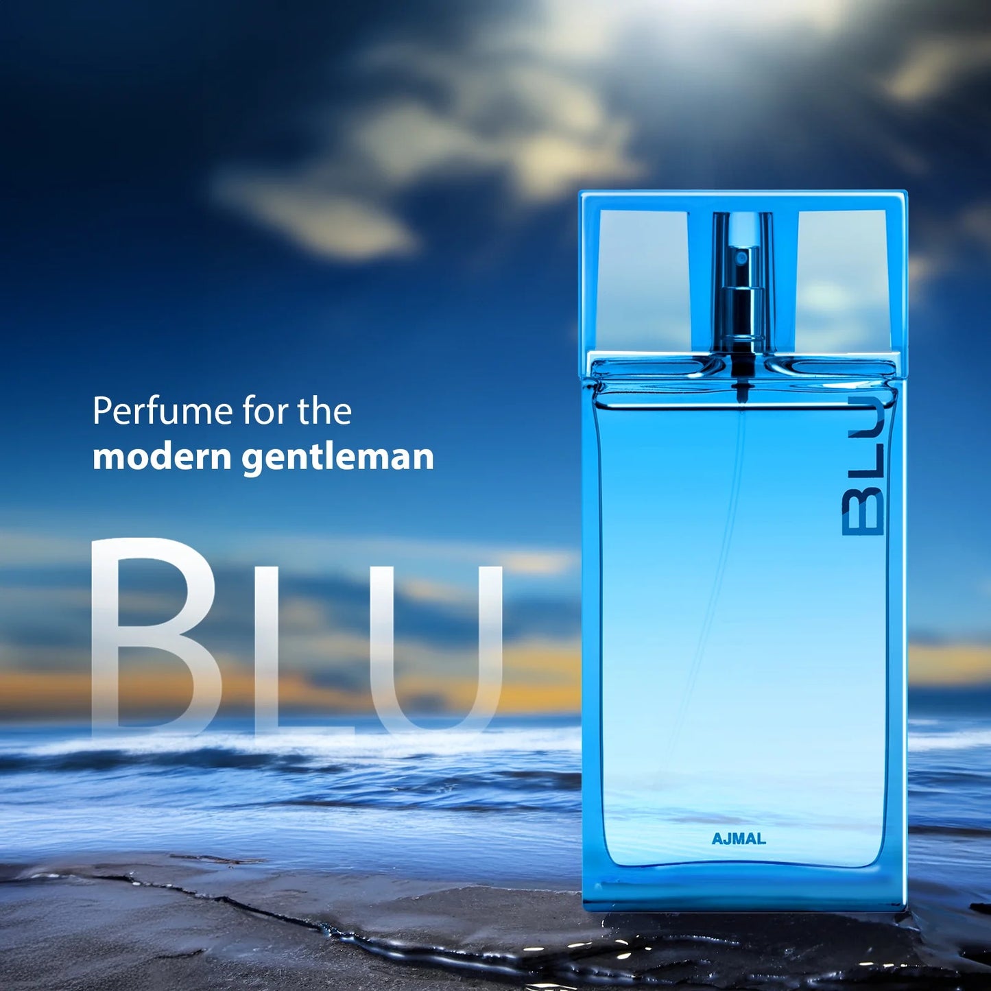 Ajmal Blu Eau de Parfum for Unisex - 100ml