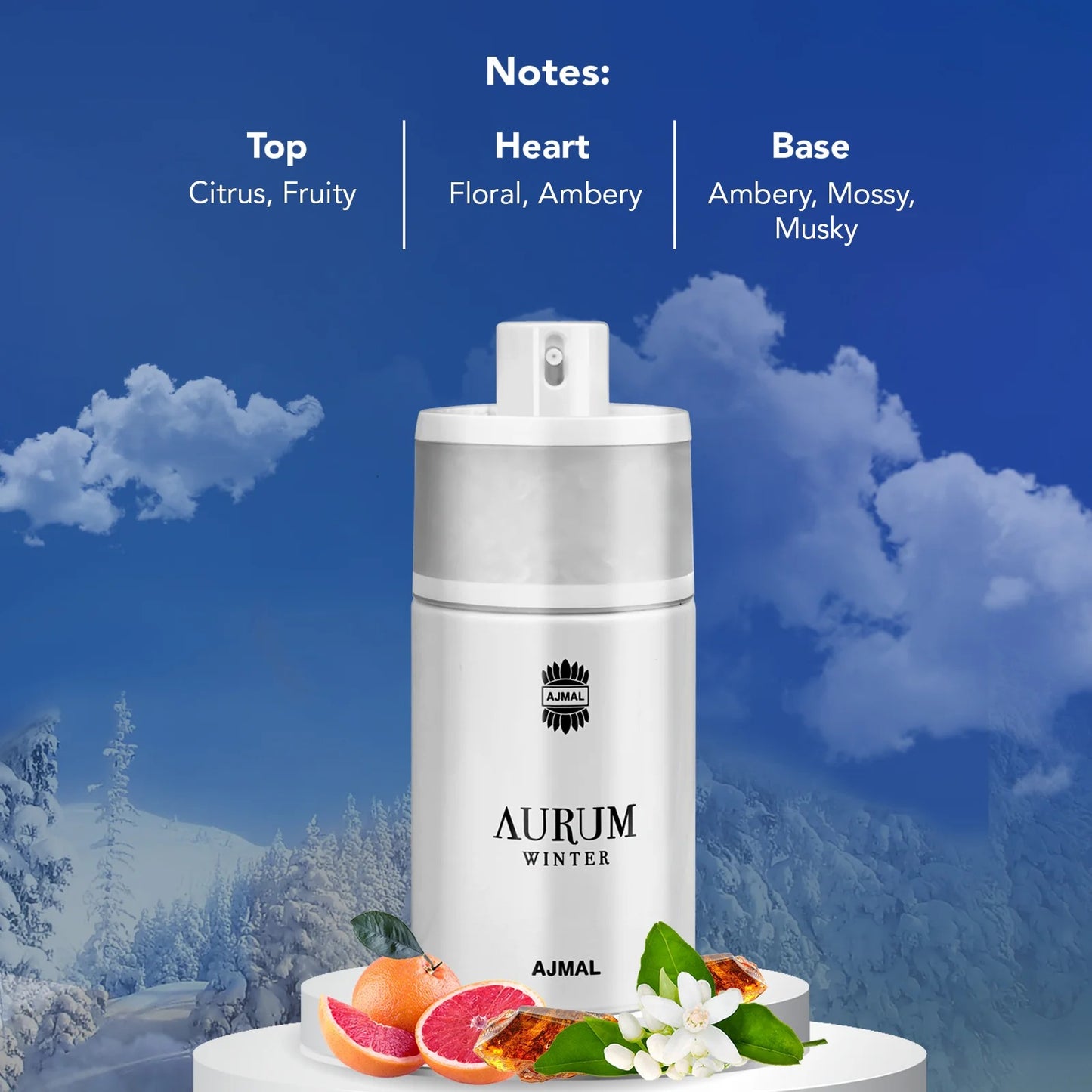Ajmal Aurum Winter Eau de Parfum for Women - 100ml
