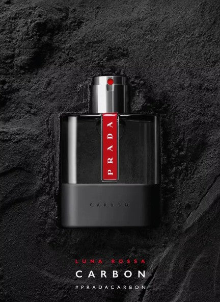 Prada Luna Rossa Carbon Eau de Toilette for Unisex(100ml)